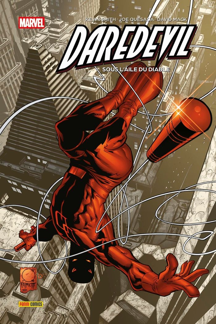 Couverture du livre « Daredevil : Sous l'aile du Diable » de Kevin Smith, librairie Les Contes Infusés à Corte