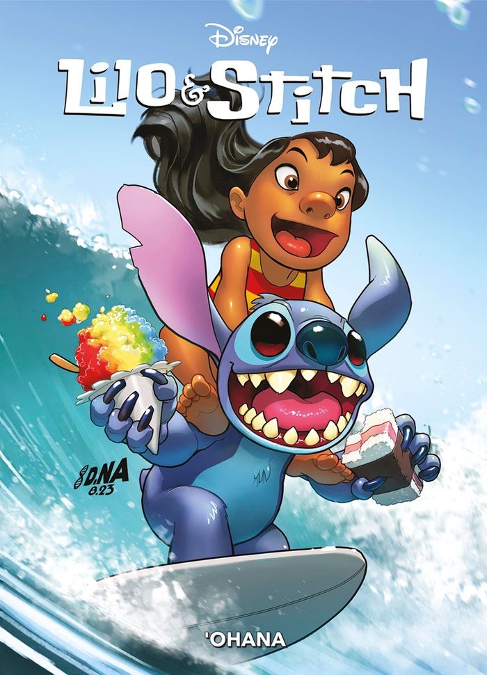 Couverture du livre « Lilo & Stitch » de Greg Pak, librairie Les Contes Infusés à Corte
