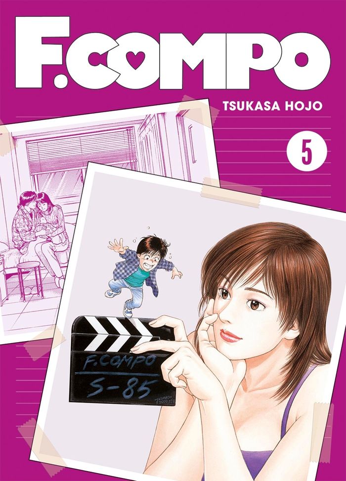 Couverture du livre « F. compo » de Tsukasa Hōjō, librairie Les Contes Infusés à Corte