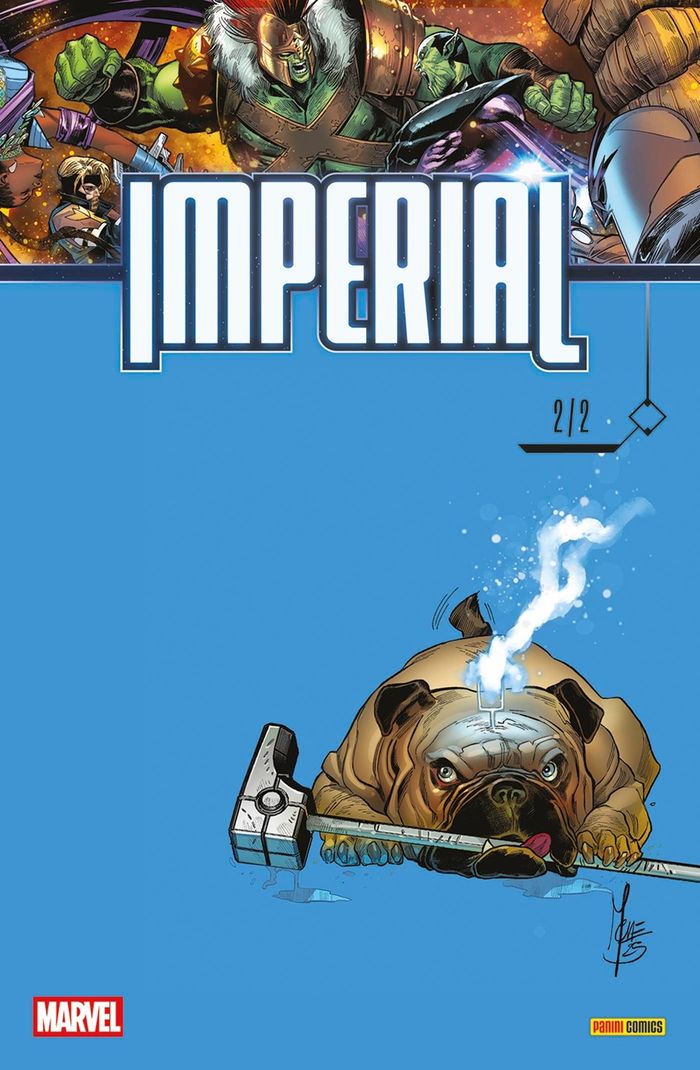 Couverture du livre « Imperial » de Jonathan Hickman, librairie Les Contes Infusés à Corte