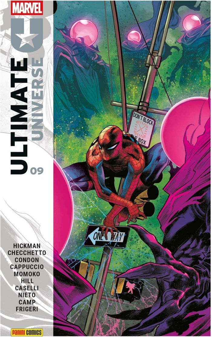 Couverture du livre « Ultimate universe » de Jonathan Hickman, librairie Les Contes Infusés à Corte