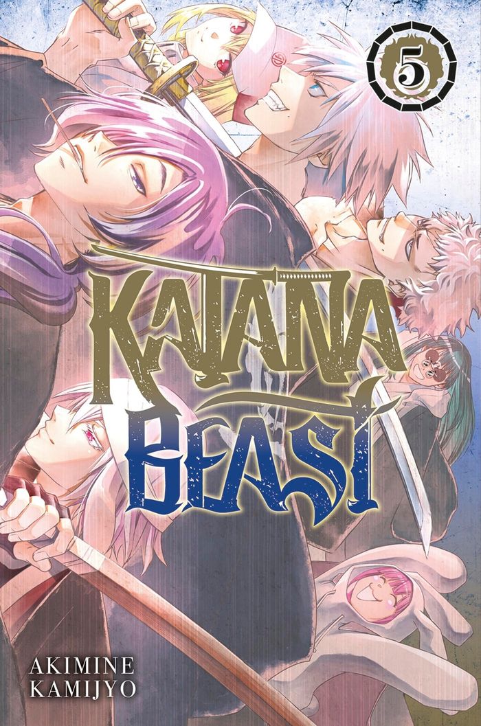 Couverture du livre « Katana Beast » de Akimine Kamijō, librairie Les Contes Infusés à Corte