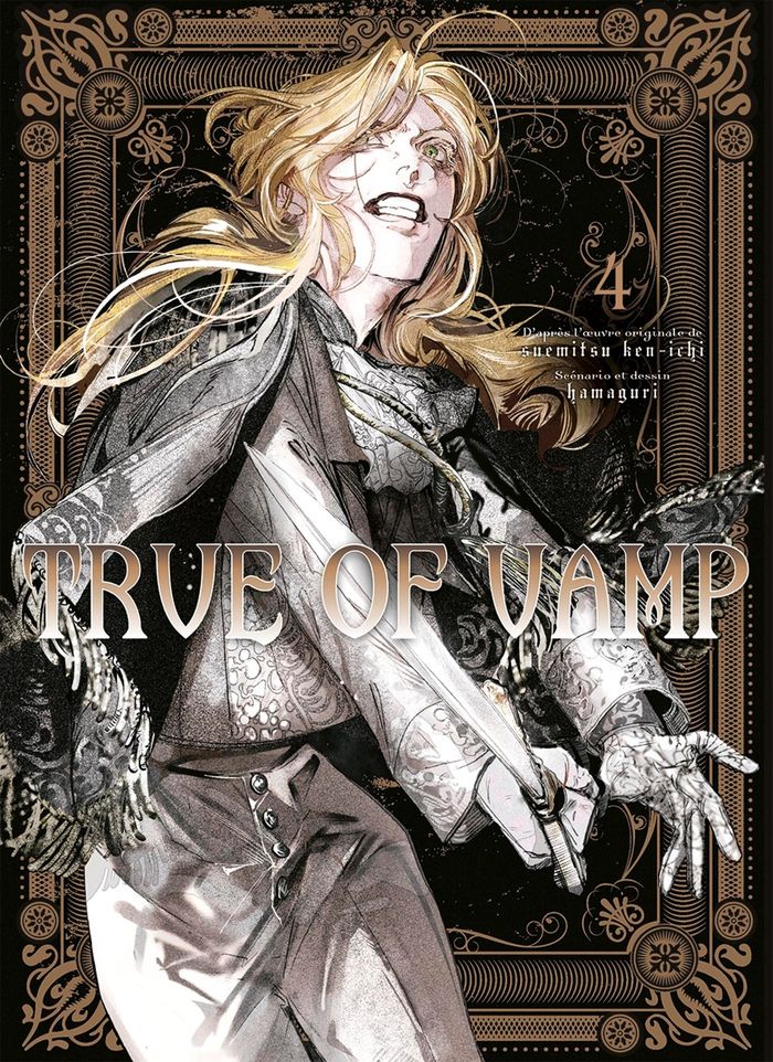 Couverture du livre « True of vamp » de Kenichi Suemitsu, librairie Les Contes Infusés à Corte