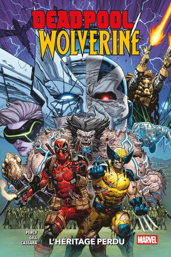 Couverture du livre « Deadpool Wolverine » de Benjamin Percy, librairie Les Contes Infusés à Corte