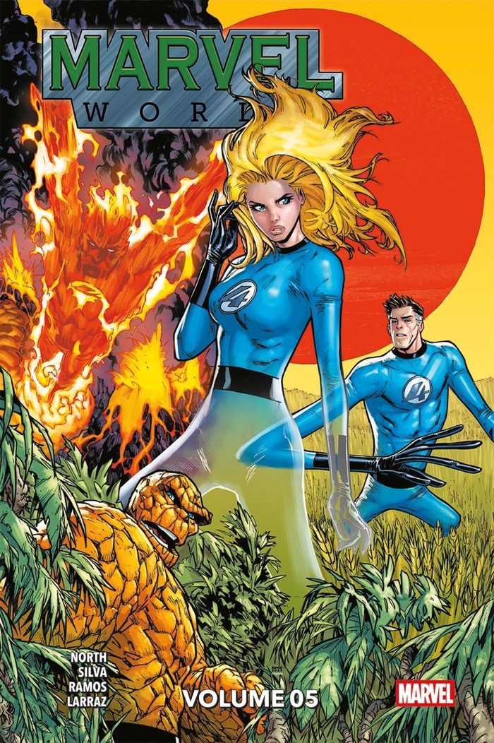 Couverture du livre « Marvel world » de Ryan North, librairie Les Contes Infusés à Corte