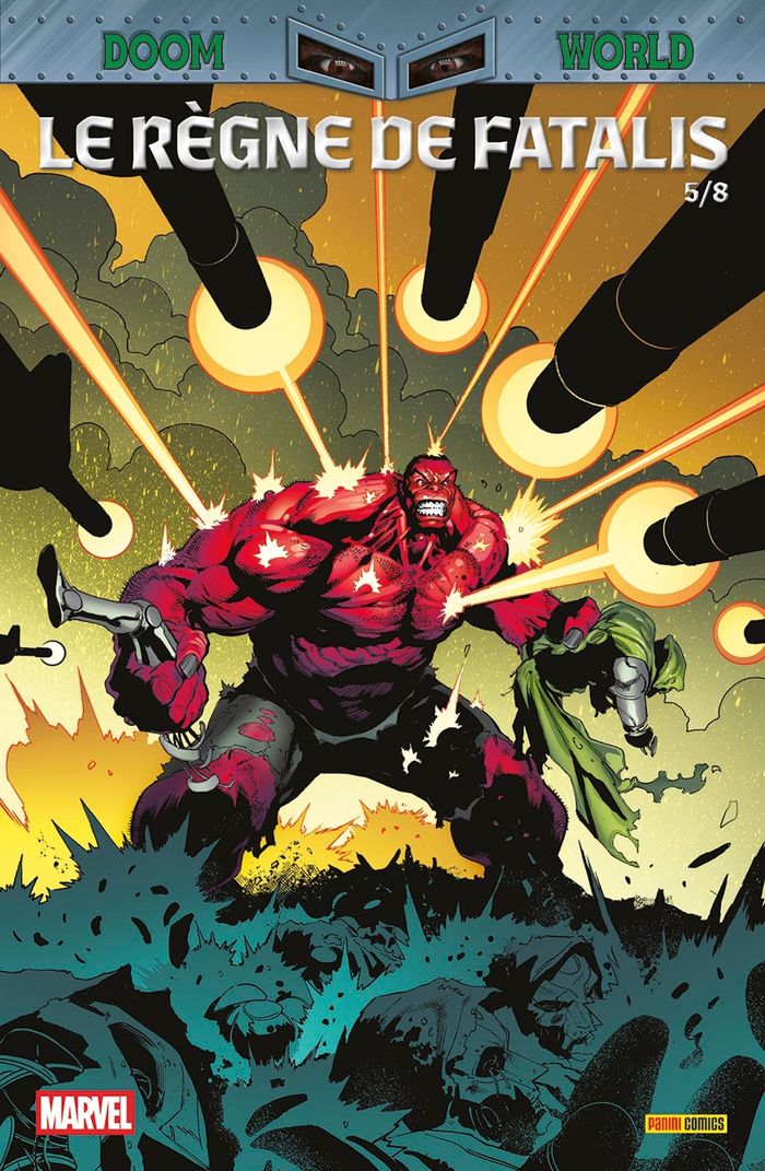Couverture du livre « Doom world : le règne de Fatalis » de Stefe Foxe, librairie Les Contes Infusés à Corte