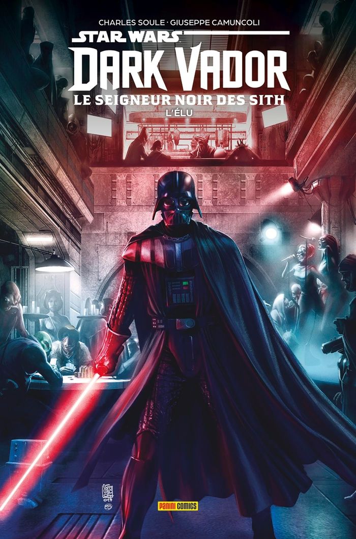 Couverture du livre « Dark Vador : le seigneur noir des Sith : l'élu » de Charles Soule, librairie Les Contes Infusés à Corte