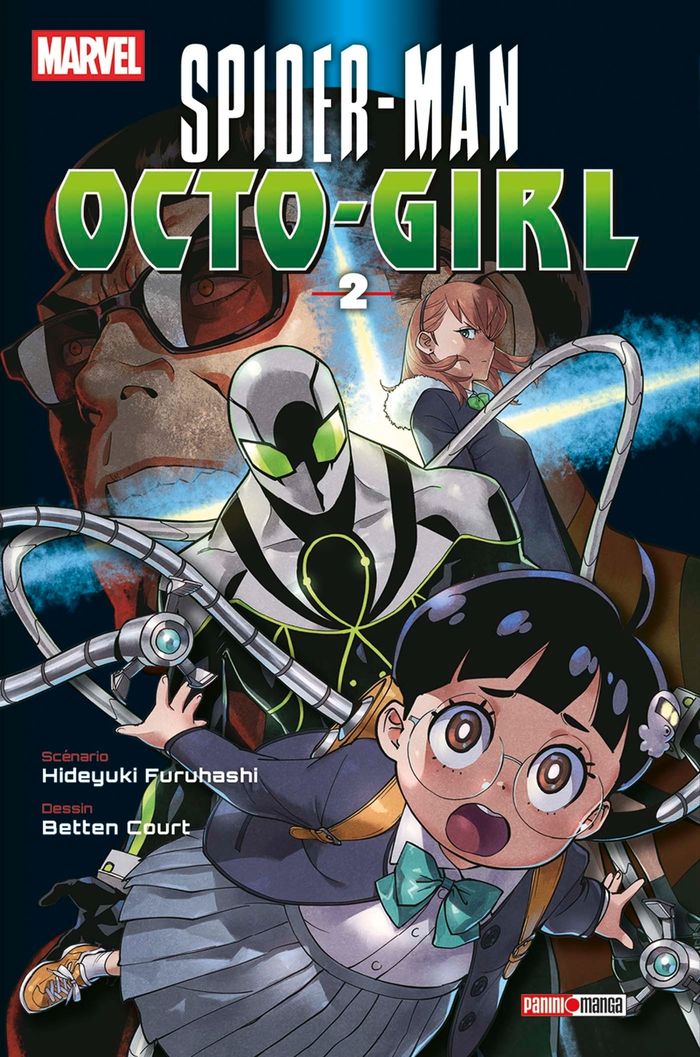 Couverture du livre « Spider-Man Octo-girl » de Hideyuki Furuhashi, librairie Les Contes Infusés à Corte
