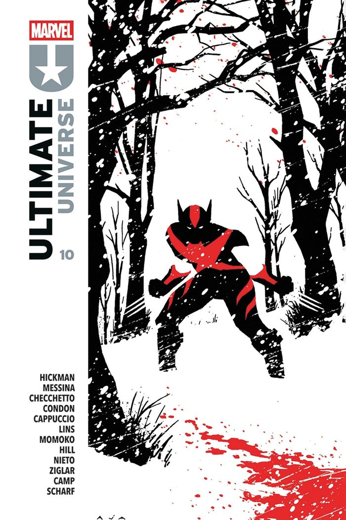 Couverture du livre « Ultimate universe » de Jonathan Hickman, librairie Les Contes Infusés à Corte