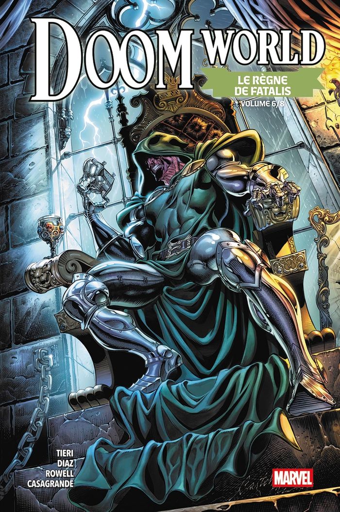 Couverture du livre « Doom world : le règne de Fatalis » de Stefe Foxe, librairie Les Contes Infusés à Corte