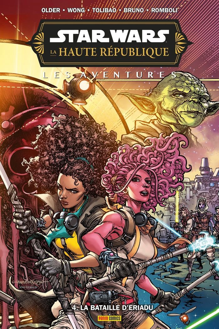 Couverture du livre « Star Wars la Haute République : les aventures, phase III : la bataille d'Eriadu » de Daniel José Older, librairie Les Contes Infusés à Corte