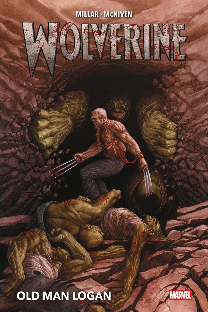 Couverture du livre « Old Man Logan » de Mark Millar, librairie Les Contes Infusés à Corte