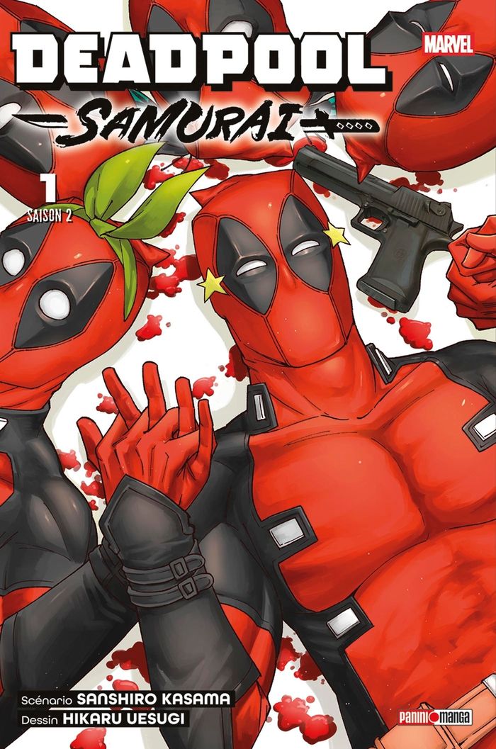 Couverture du livre « Deadpool samurai : saison 2 » de Sanshirō Kasama, librairie Les Contes Infusés à Corte