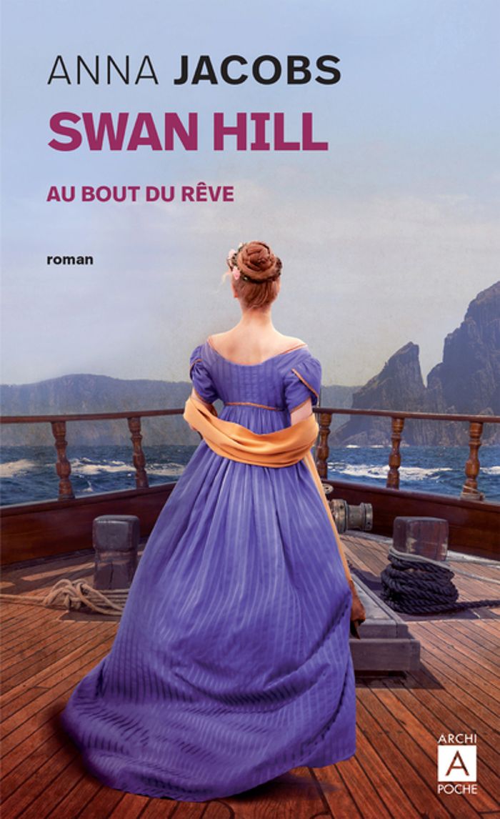 Couverture du livre « Au bout du rêve » de Anna Jacobs, librairie Les Contes Infusés à Corte