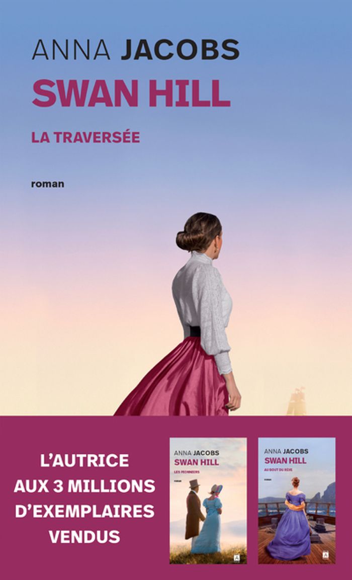 Couverture du livre « Swan Hill » de Anna Jacobs, librairie Les Contes Infusés à Corte