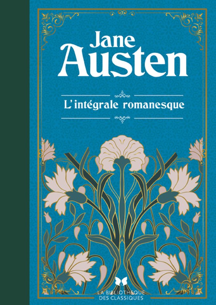 Couverture du livre « L'oeuvre romanesque » de Jane Austen, librairie Les Contes Infusés à Corte