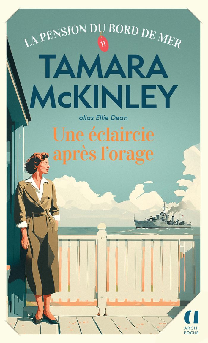 Couverture du livre « Une éclaircie après l'orage » de Tamara McKinley, librairie Les Contes Infusés à Corte