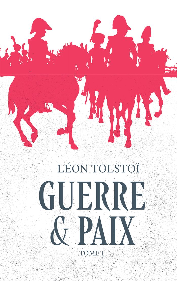 Couverture du livre « Guerre et paix » de Lev Nikolaevič Tolstoj, librairie Les Contes Infusés à Corte