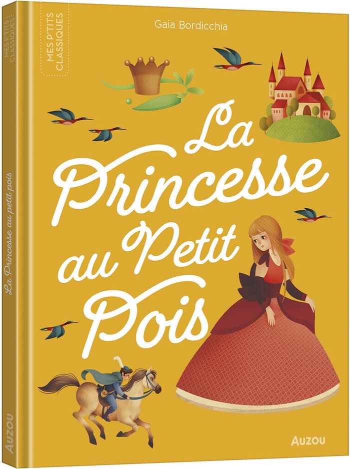 Couverture du livre « LES P'TITS CLASSIQUES A ECOUTER - LA PRINCESSE AU PETIT POIS » de Collectif, librairie Les Contes Infusés à Corte