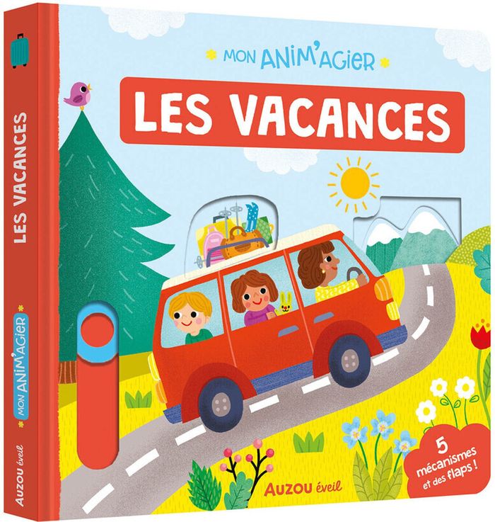 Couverture du livre « Les vacances » de Collectif, librairie Les Contes Infusés à Corte