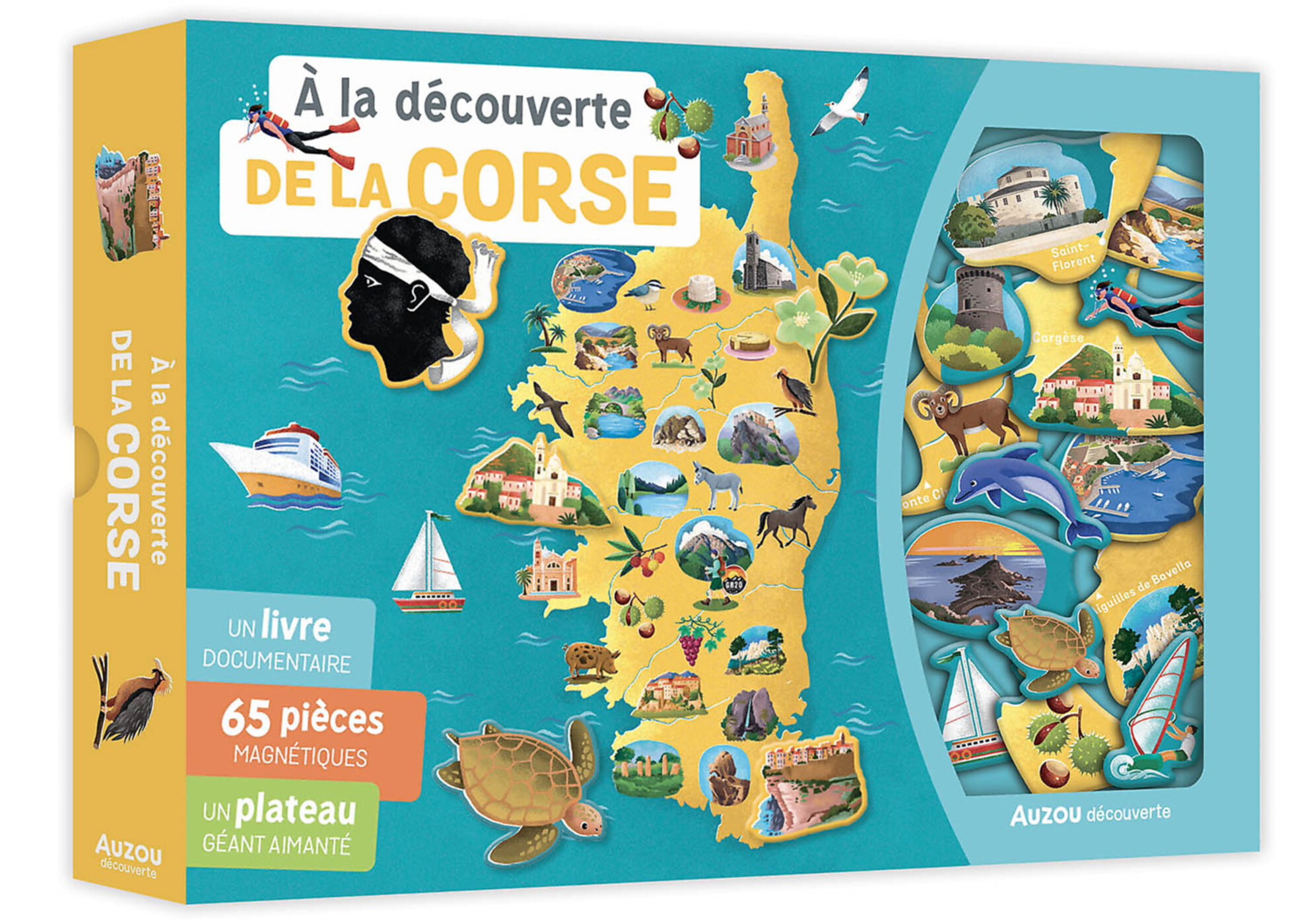 Couverture : A LA DECOUVERTE DE LA CORSE