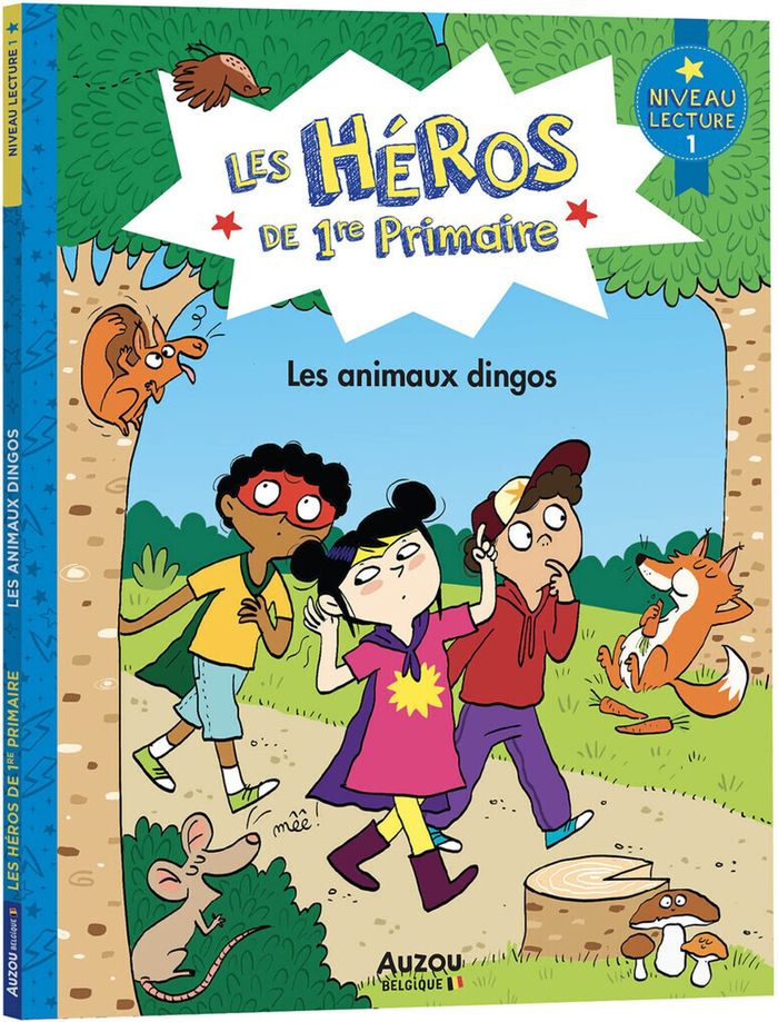 Couverture du livre « Les animaux dingos » de Joëlle Dreidemy, librairie Les Contes Infusés à Corte