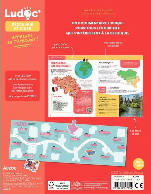 Quatrième de couverture de « La Belgique »