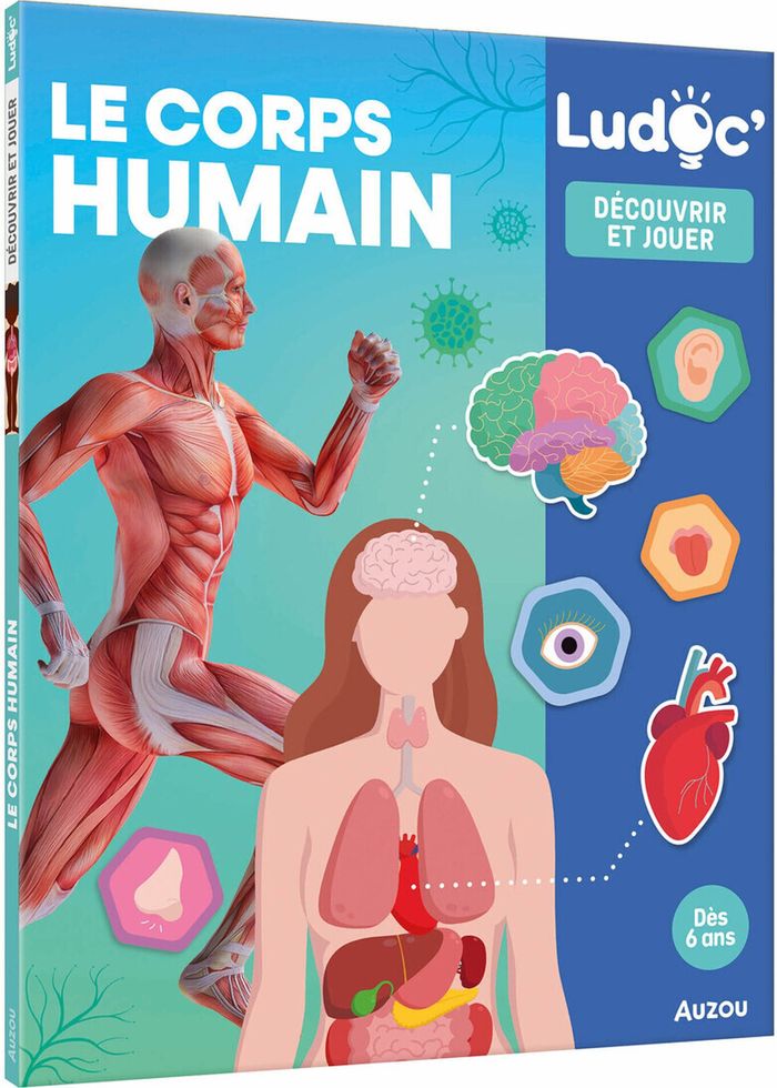 Couverture du livre « Le corps humain » de Adèle Pédrola, librairie Les Contes Infusés à Corte