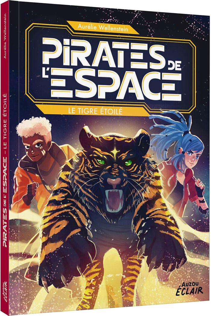 Couverture du livre « Le tigre étoilé », librairie Les Contes Infusés à Corte