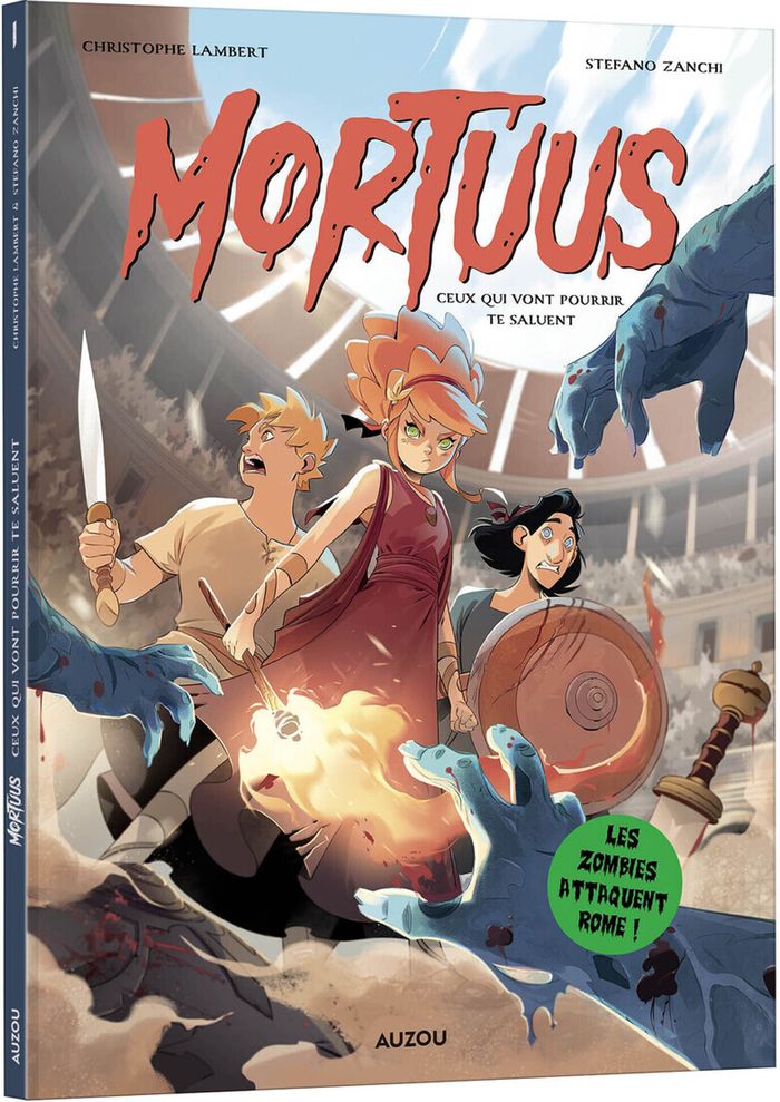 Couverture du livre « MORTUUS - TOME 1 CEUX QUI VONT POURRIR TE SALUENT - VOL01 », librairie Les Contes Infusés à Corte
