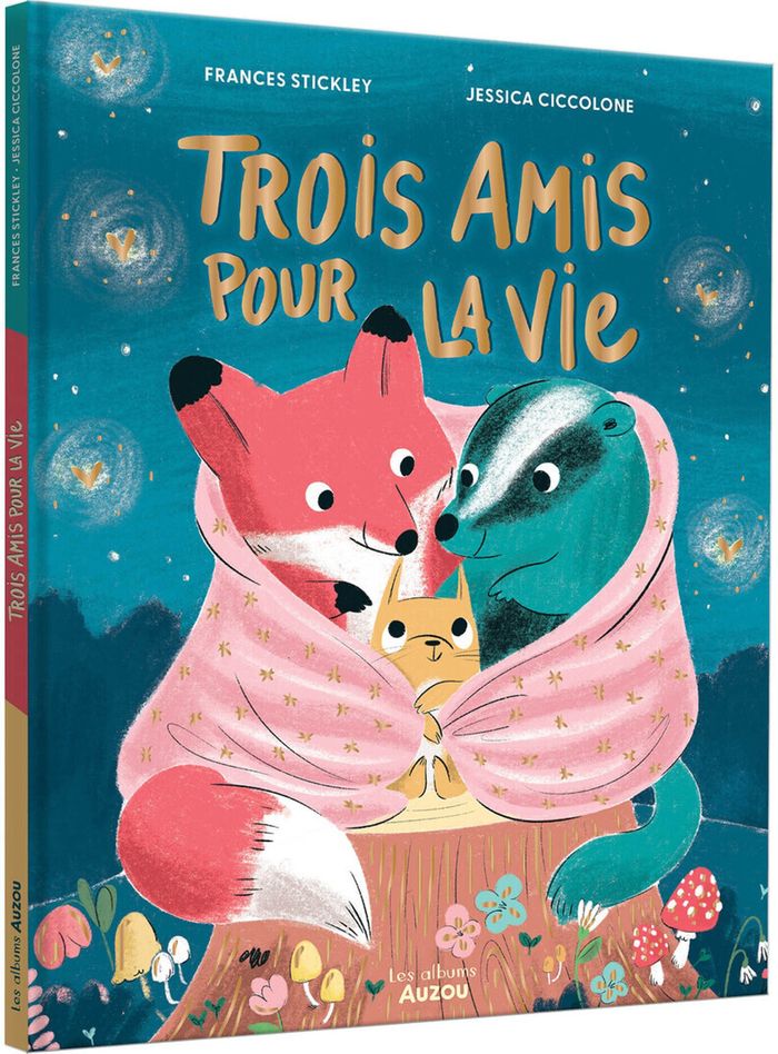 Couverture : TROIS AMIS POUR LA VIE