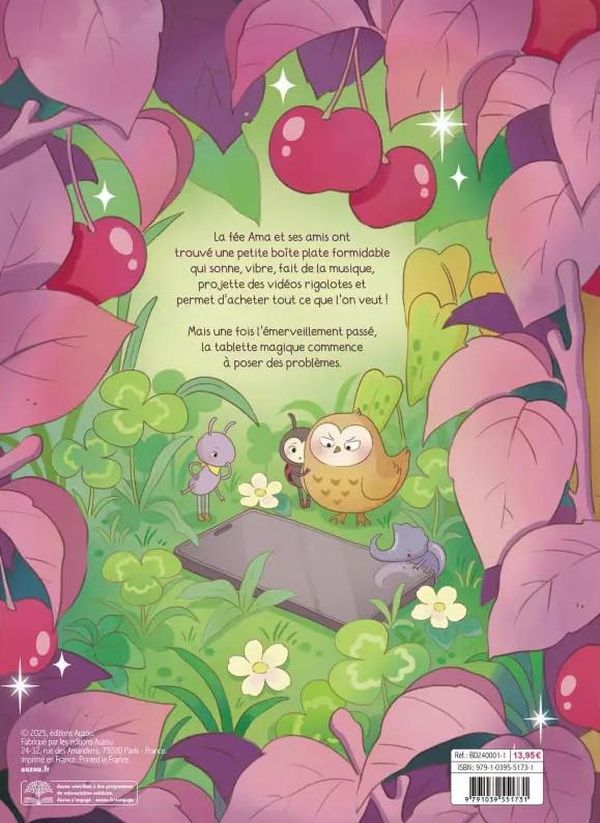 Quatrième de couverture de « AMA - TOME 1 LA TABLETTE MAGIQUE - VOL01 »