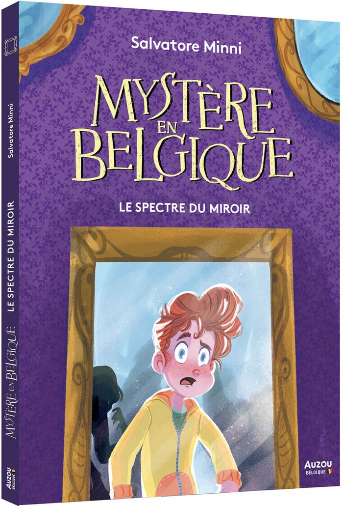 Couverture du livre « Le spectre du miroir », librairie Les Contes Infusés à Corte