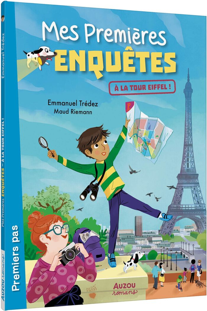 Couverture du livre « À la tour Eiffel ! », librairie Les Contes Infusés à Corte