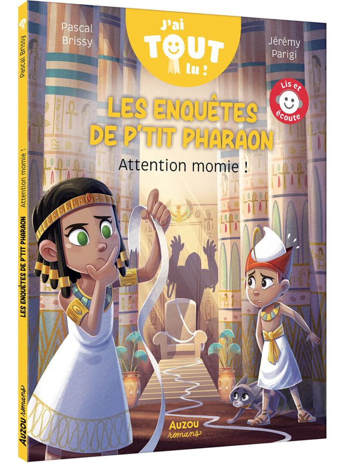 Couverture du livre « Attention momie ! » de Pascal Brissy, librairie Les Contes Infusés à Corte