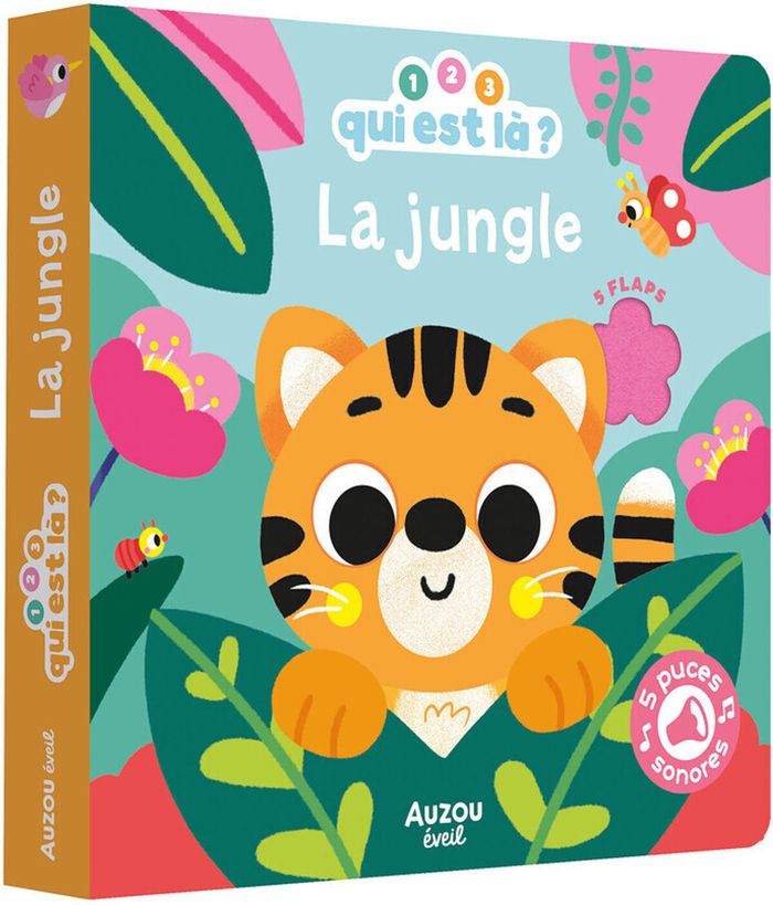 Couverture du livre « La jungle » de Collectif, librairie Les Contes Infusés à Corte