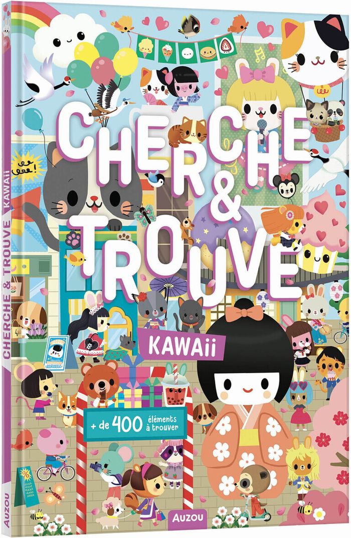 Couverture du livre « Kawaii » de [illustrations de] Paku, librairie Les Contes Infusés à Corte