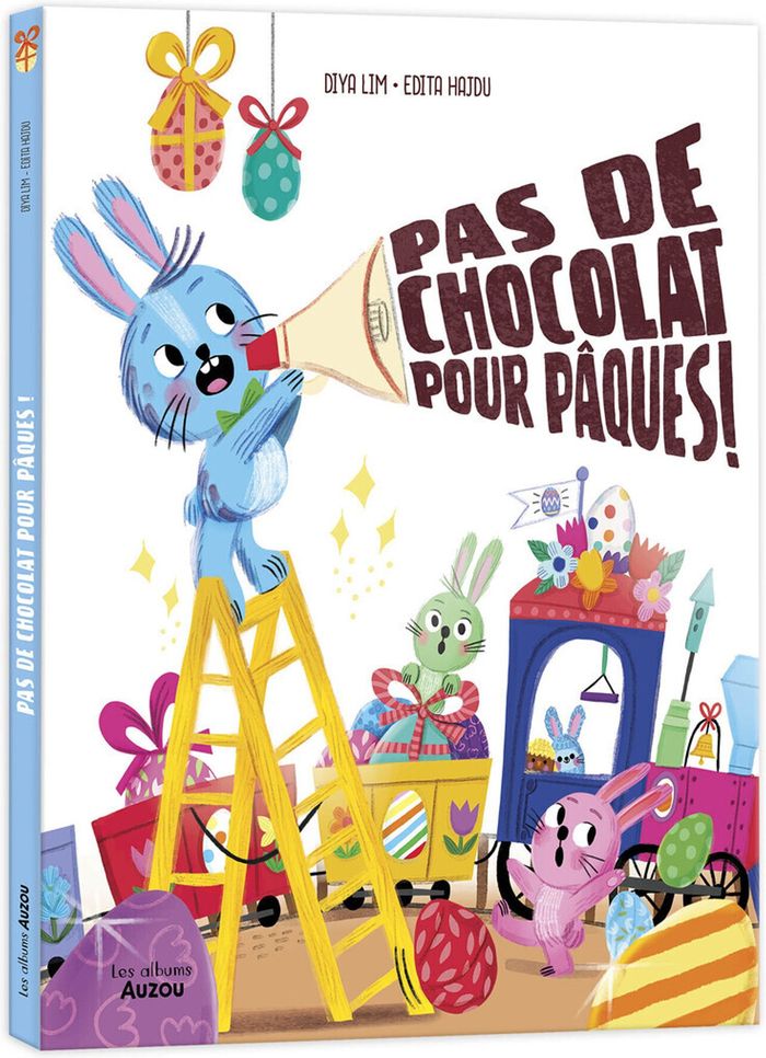 Couverture du livre « Pas de chocolat pour Pâques ! » de Diya Lim, librairie Les Contes Infusés à Corte