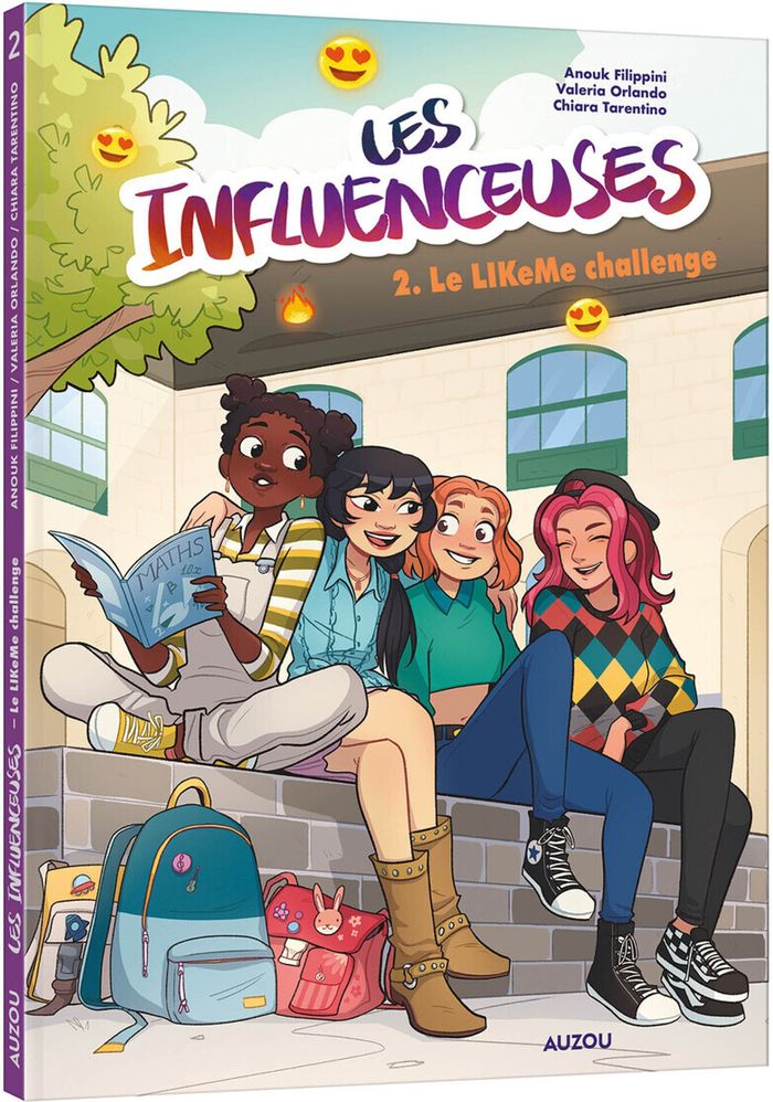 Couverture du livre « Les likeme challenge », librairie Les Contes Infusés à Corte