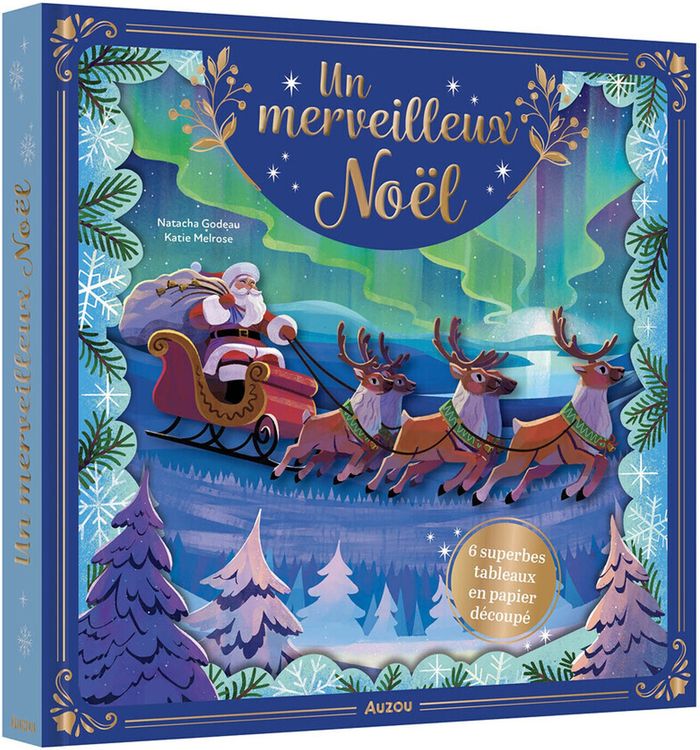 Couverture du livre « UN NOEL MERVEILLEUX », librairie Les Contes Infusés à Corte