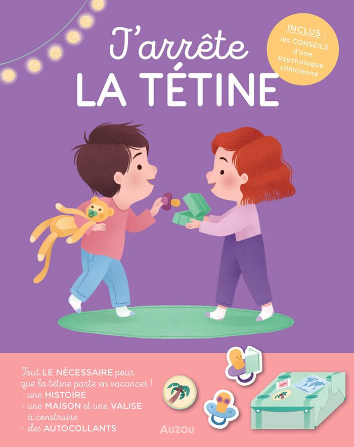 Couverture du livre « J'ARRETE LA TETINE », librairie Les Contes Infusés à Corte