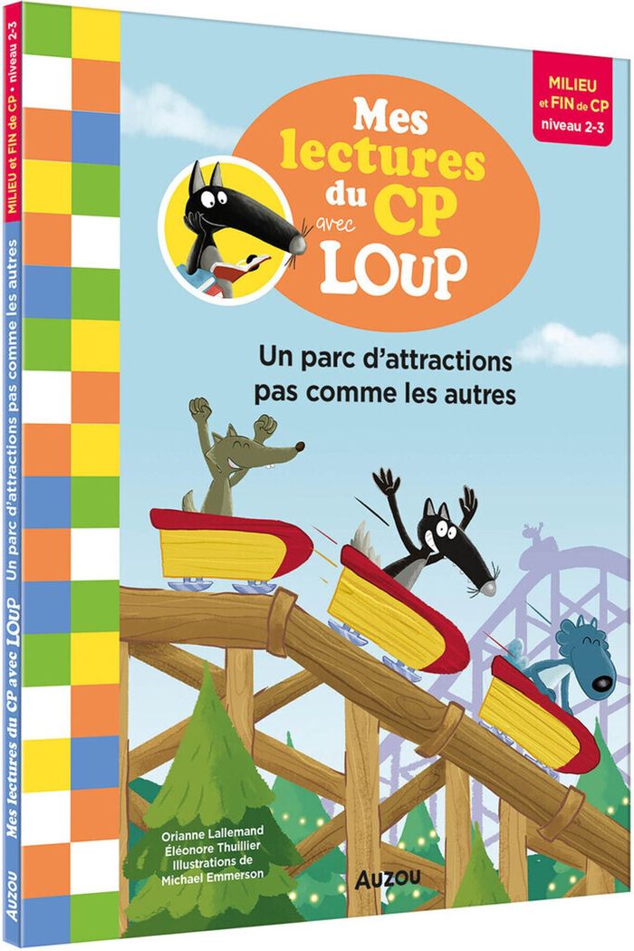 Couverture du livre « Un parc d'attractions pas comme les autres » de Orianne Lallemand, librairie Les Contes Infusés à Corte