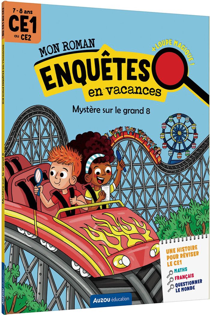 Couverture du livre « Mystère sur le grand 8 » de Collectif, librairie Les Contes Infusés à Corte