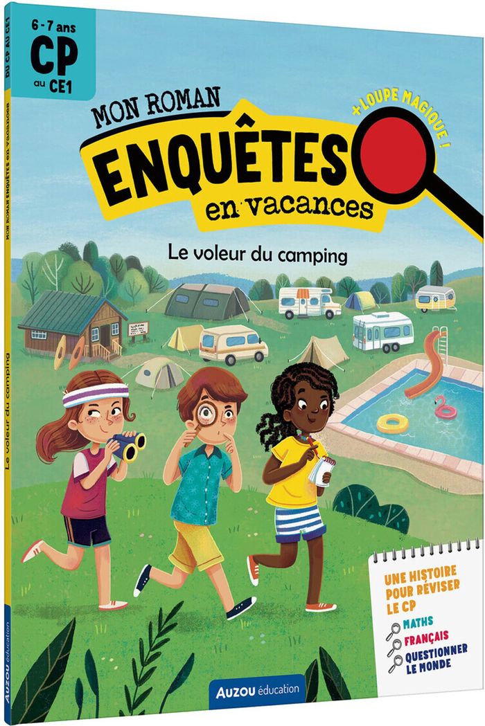 Couverture du livre « Le voleur du camping » de Collectif, librairie Les Contes Infusés à Corte