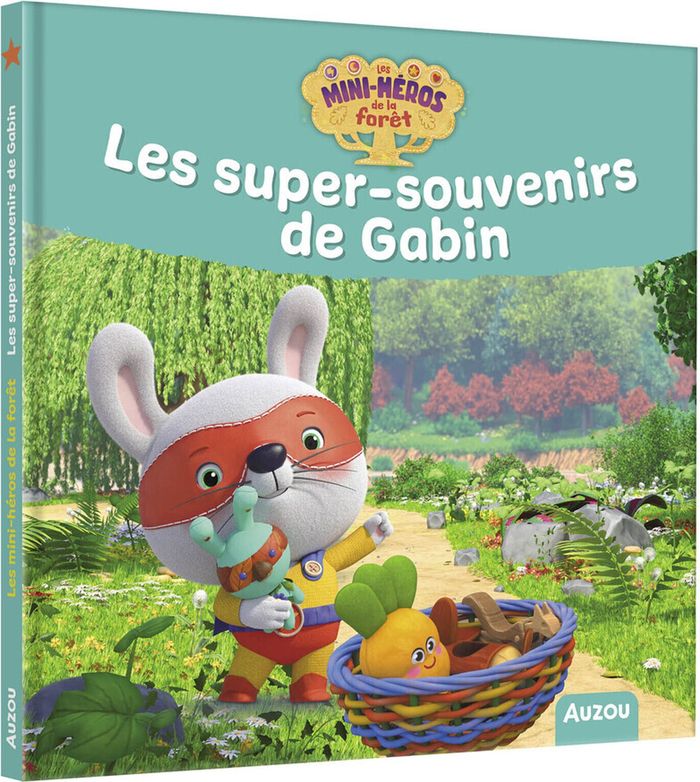 Couverture du livre « Les super-souvenirs de Gabin » de Bénédicte Rivière, librairie Les Contes Infusés à Corte