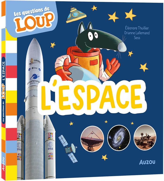 Couverture du livre « L'espace » de Éléonore Thuillier, librairie Les Contes Infusés à Corte
