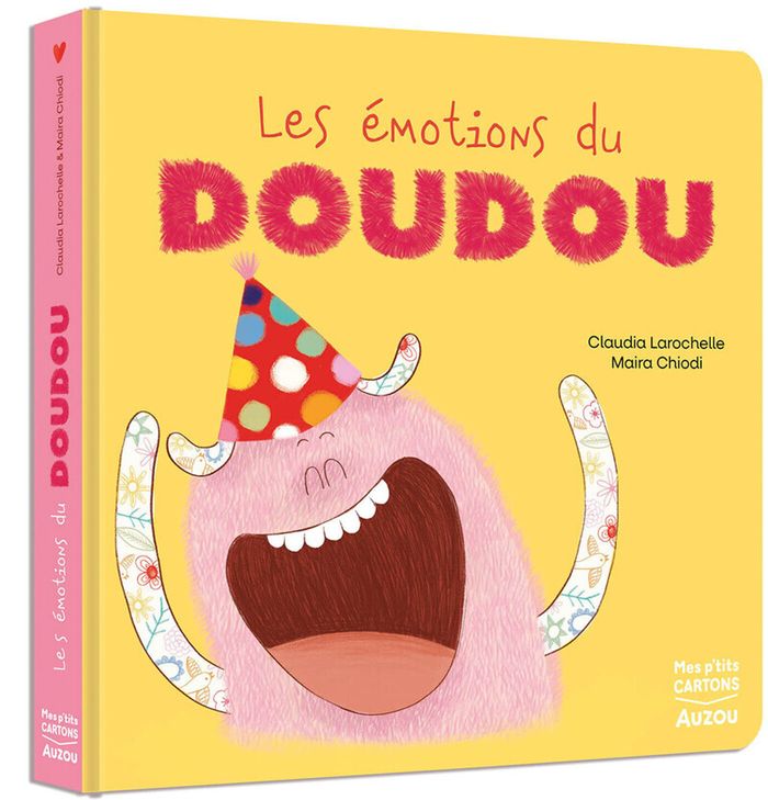 Couverture du livre « Les émotions du doudou » de Claudia Larochelle, librairie Les Contes Infusés à Corte
