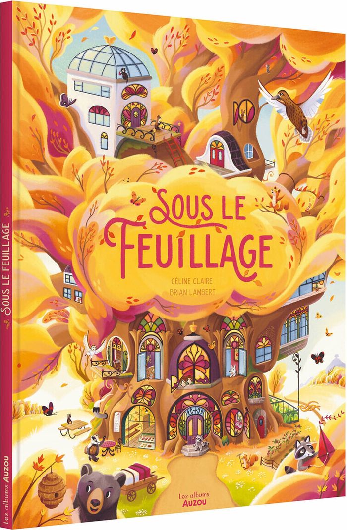 Couverture du livre « SOUS LE FEUILLAGE », librairie Les Contes Infusés à Corte