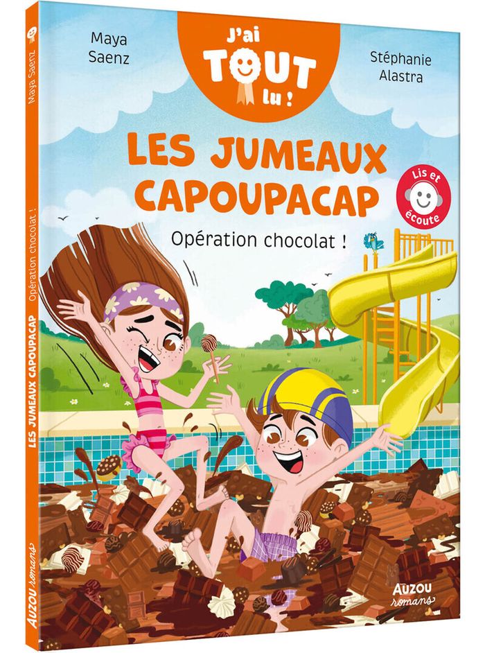 Couverture du livre « Opération chocolat ! » de Maya Saenz, librairie Les Contes Infusés à Corte