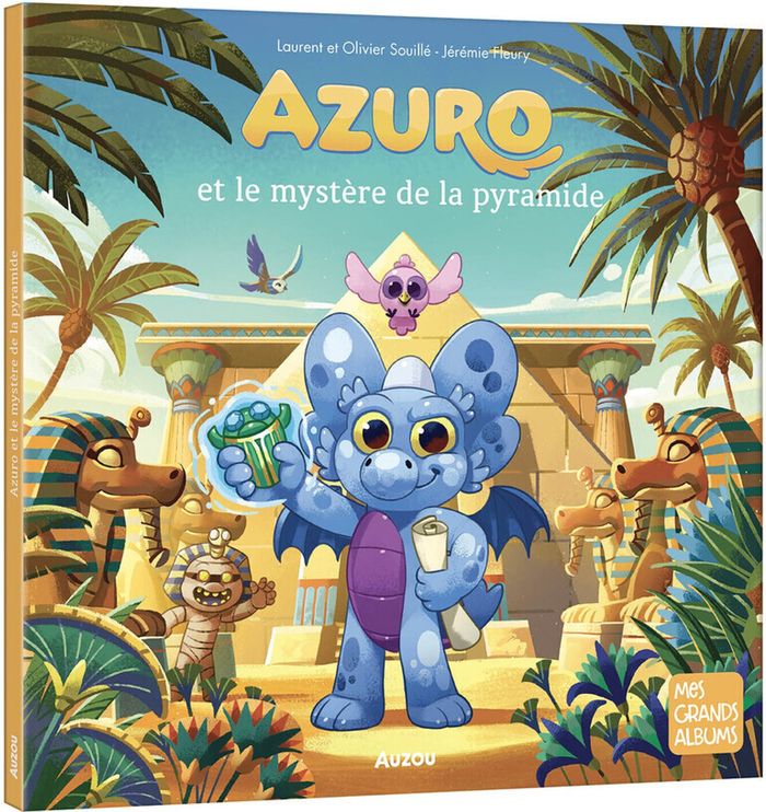 Couverture : AZURO ET LE MYSTERE DE LA PYRAMIDE